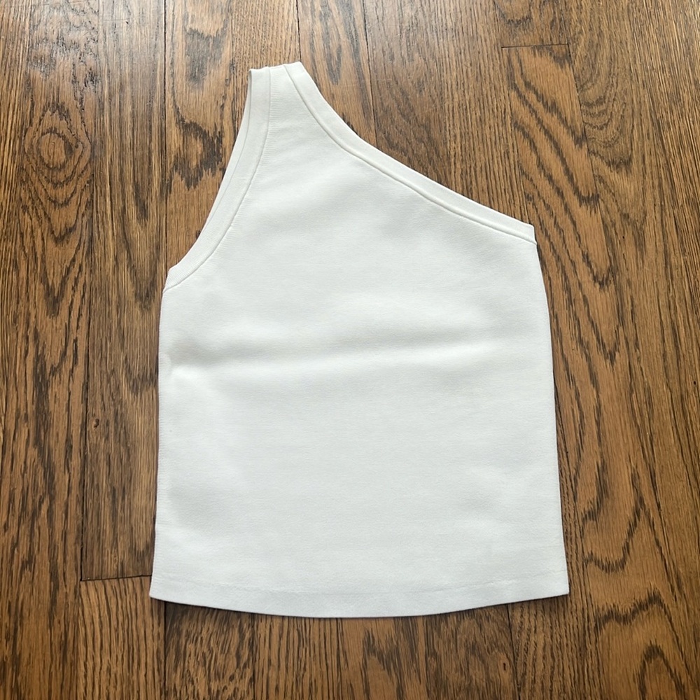 Alice + Olivia One-Shoulder Tank